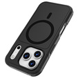 MagForce tok iPhone 17 Pro készülékhez, MagSafe, páncélozott, fekete