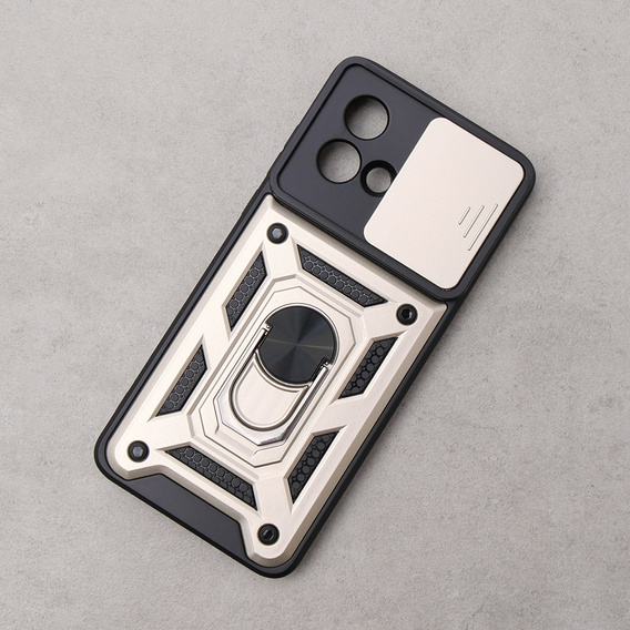 Telefontok a Motorola Moto G84 5G, CamShield Slide, arany
