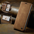 CASEME tok Samsung Galaxy S20 FE, Leather Wallet Case, barna