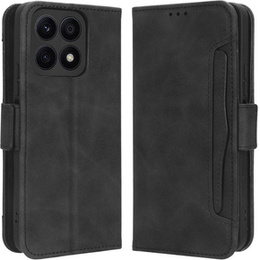 Pattintható tok a Honor X8a 4G, Card Slot, fekete
