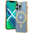 Telefontok a iPhone 13 Pro, ERBORD Hybrid MagSafe Case, kék