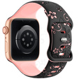 Szilikon szíj Apple Watch 1/2/3/4/4/5/6/7/8/9/SE 38/40/41/mm-es órához