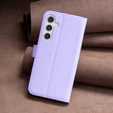 Pattintható tok a Samsung Galaxy A55 5G,BINFEN Wallet, lila