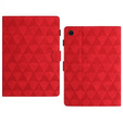 Tok Lenovo Tab M10 Plus 10.6 Gen 3 TB-125F TB-128F, Classic, tolltartóval, piros