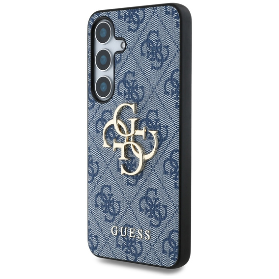 GUESS Telefontok a Samsung Galaxy S25, 4G Big Metal Logo, kék