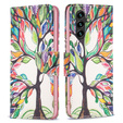 Pattintható tok a Samsung Galaxy A35 5G, Wallet, Tree of Life