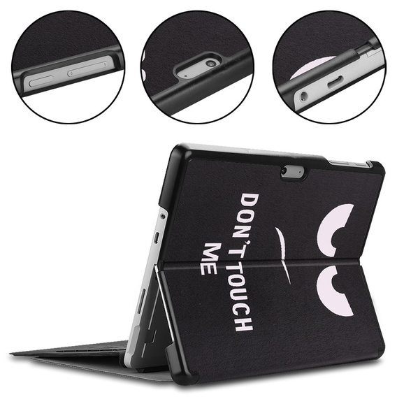 Tok Microsoft Surface Go 3/Go 2/Go, Smartcase, don't touch me