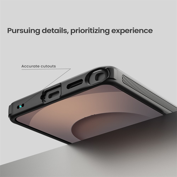 Nillkin Frosted Shield Pro MagSafe tok Samsung Galaxy S26 Ultra készülékhez, átlátszó/fekete