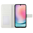 Pattintható tok a Samsung Galaxy A05s Wallet, Butterflies, kék