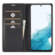 LC.IMEEKE pántos tok Samsung Galaxy A17 5G, szénszálas, fekete