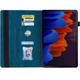 Tok Samsung Galaxy Tab S8 Ultra, Classic, tolltartóval, kék