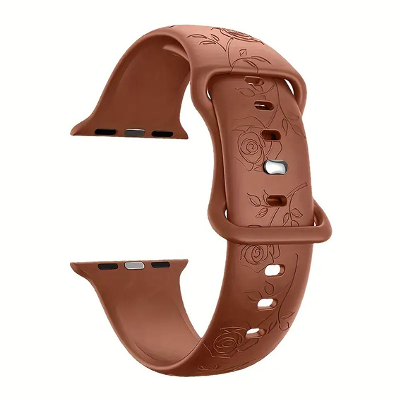 Szilikon szíj Apple Watch 1/2/3/4/4/5/6/7/8/9/SE/ULTRA/ULTRA 2 42/44/45/45/49MM órához