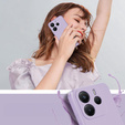 Telefontok a Xiaomi Redmi Note 14 4G, Silicone Lite, lila