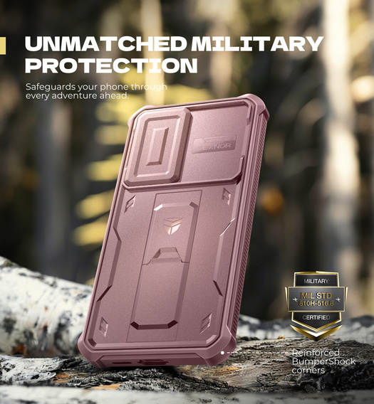 Dexnor Full Body (két keretes) páncélozott tok Samsung Galaxy S25 FE készülékhez