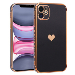 Telefontok a Apple iPhone 11, Electro heart, fekete