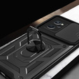 Telefontok a Realme 9i / Oppo A96, CamShield Slide, fekete