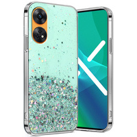 Telefontok a Oppo Reno8 T, Glittery, zöld