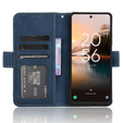 Pattintható tok a TCL 40 NxtPaper, Card Slot, kék