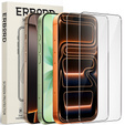 2x edzett üveg ERBORD 9H Hard Glass a képernyőn a iPhone 17 Pro/17/16 Pro