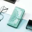 Pattintható tok a Realme Note 50, Mandala, zöld