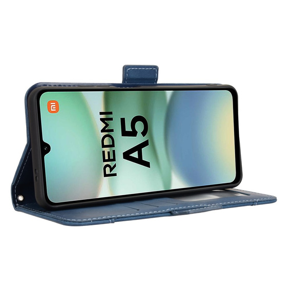 Pattintható tok a Xiaomi Redmi A5, Card Slot, sötétkék