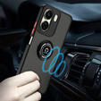 Tok Xiaomi Redmi 13C / Poco C65, Frosted Ring, fekete