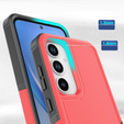 Páncélozott tok Samsung Galaxy A35 5G, Dual Shockproof, piros