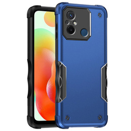 Páncélozott tok a Xiaomi Redmi 12C, Dual-Layer, sötétkék