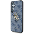 GUESS Telefontok a Samsung Galaxy S25, 4G Big Metal Logo, kék