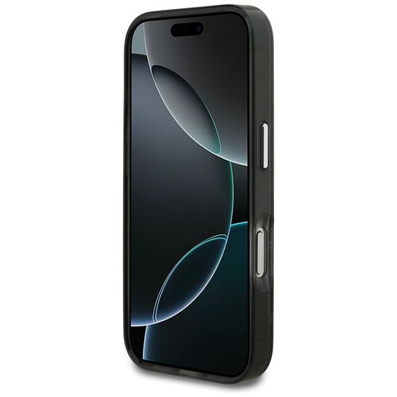 Karl Lagerfeld IML Choupette fej logós MagSafe tok iPhone 17 Pro Max készülékhez