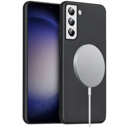 Telefontok a Samsung Galaxy S23, Silicone MagSafe, fekete