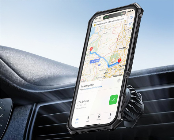 MagSafe-kompatibilis védőtok állvánnyal iPhone 17 Pro Max készülékhez