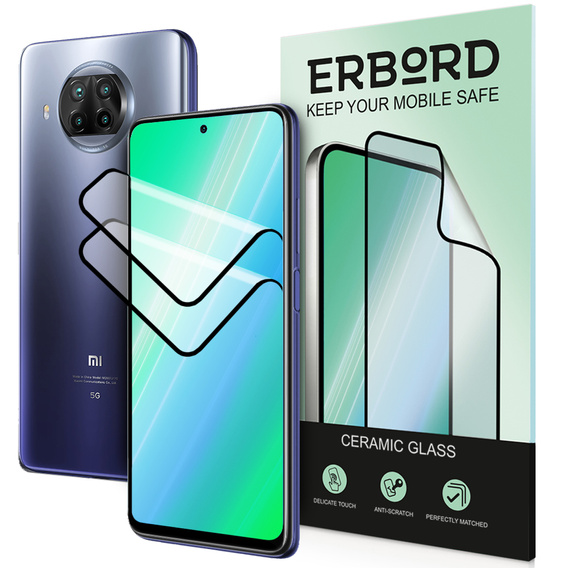 2x kerámia ERBORD hibrid üveg a Xiaomi Mi 10T Lite 5G