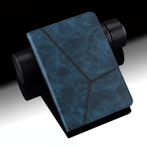 Tok Samsung Galaxy Tab S10 Lite / S10 FE / S9 FE / S9, Classic, tolltartóval, kék