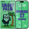 5D Smart Palm teljes ragasztós edzett üveg iPhone 17 Pro Max készülékhez
