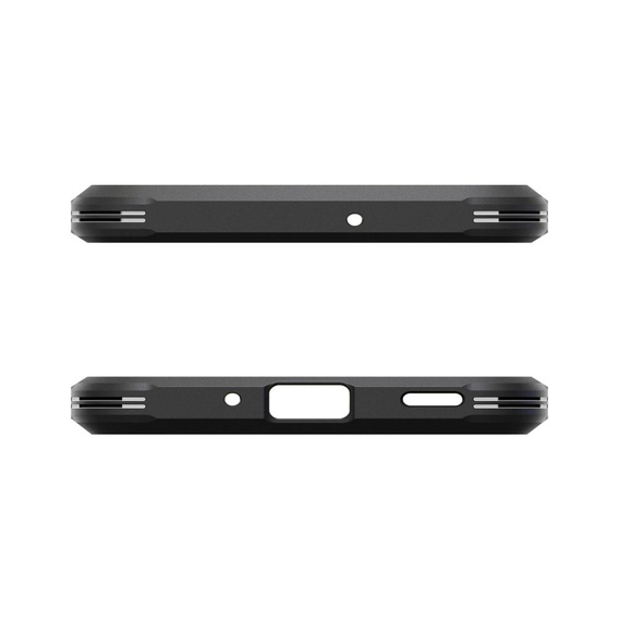 Spigen tok Samsung Galaxy A56 5G készülékhez, Tough Armor Mag Mag MagSafe, fekete + 9H edzett üveg