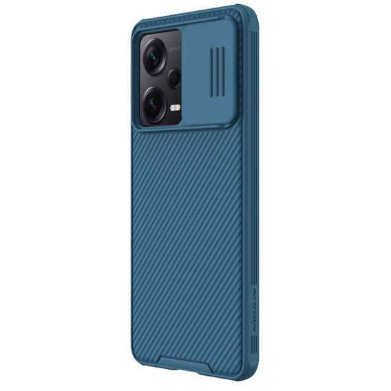Tok Xiaomi Redmi Note 12 Pro+ 5G, páncélozott Nillkin, CamShield Pro, kék
