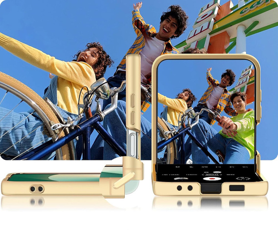 Telefontok a Samsung Galaxy Z Flip6 5G, Electro Ring, menta