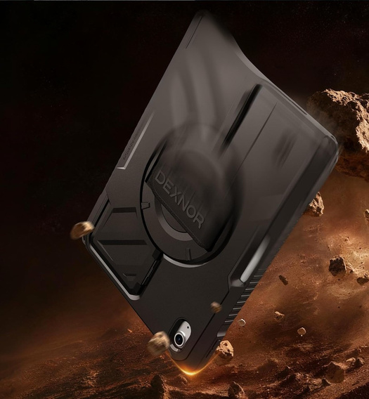 Dexnor 360° tok pánttal és tolltartóval iPad 11" 2025 A16 (11. generáció) / iPad 10.9" 2022 (10. generáció) számára