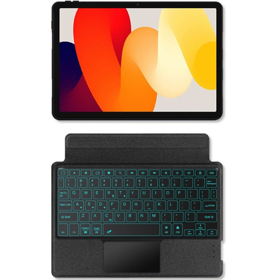 Tok + billentyűzet Xiaomi Redmi Pad SE 11", Keyboard Touchpad, fekete
