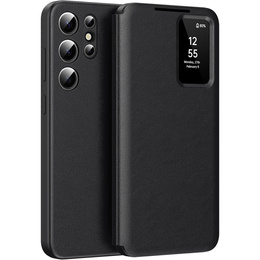 Flip tok Samsung Galaxy S25 Ultra, Smart View Wallet, fekete