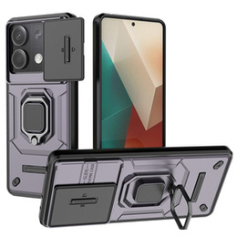 Telefontok a Xiaomi Redmi Note 13 5G, KickStand Camera Lens, lila