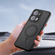 Tok Oppo Reno 13 Pro-hoz, MagSafe, ERBORD Matt Case, fekete