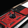 Telefontok a Vivo Y21/Y21s/Y33s, CamShield Slide, piros