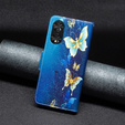Pattintható tok a TCL 40 NxtPaper, Wallet, Butterflies kék