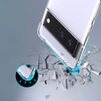 Telefontok a Google Pixel 8A, Dropproof, átlátszó