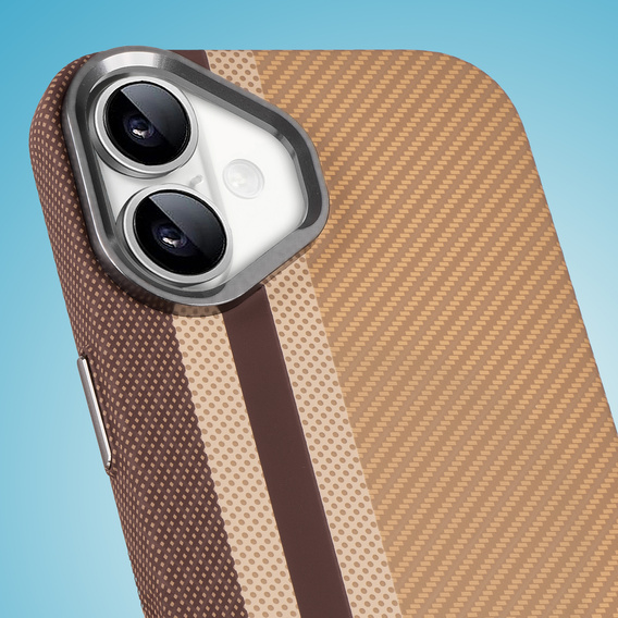 Tok iPhone 16, Carbon Fiber MagSafe, sárga