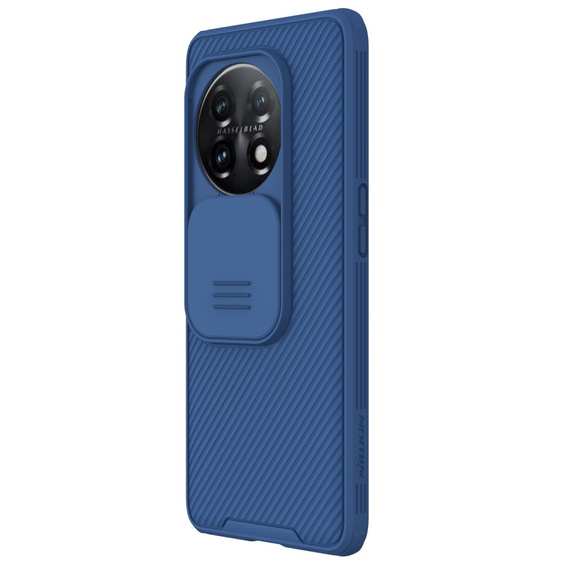 Tok OnePlus 11 5G, páncélozott Nillkin, CamShield Pro, kék