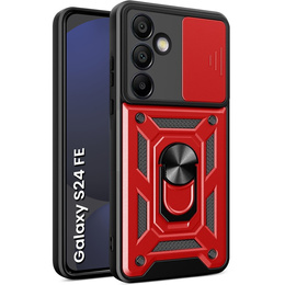 Telefontok a Samsung Galaxy S24 FE, CamShield Slide, piros