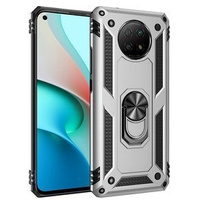 Páncélozott telefontok a Xiaomi Redmi Note 9T 5G, Nox Case Ring, ezüst